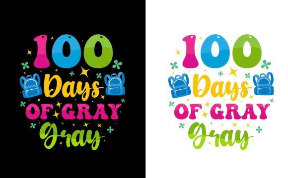 100th Day of School T Shirt Design Free