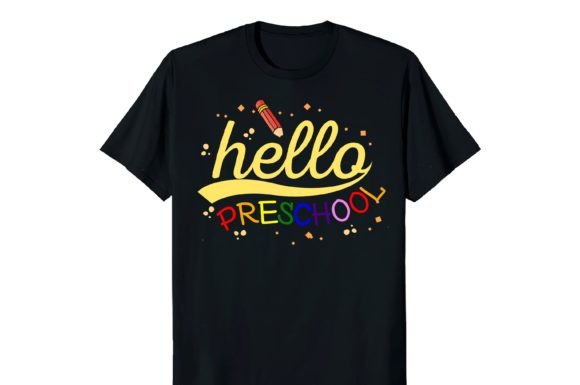 Hello Preschool, T-shirt Design