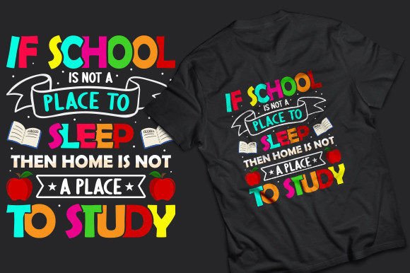 If School is Not a Place to Sleep Graphics