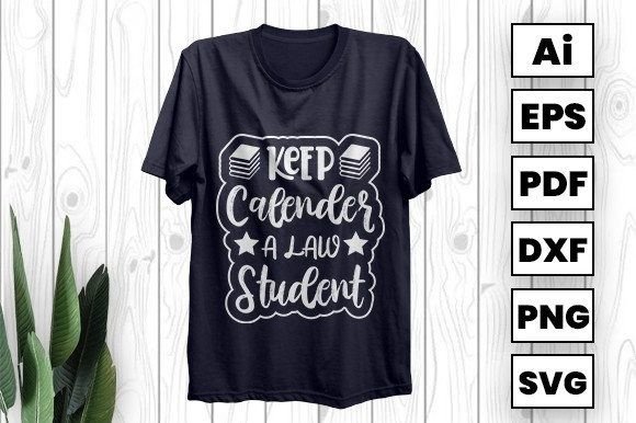 Keep Calendar a Law Student: Graphics and Print Templates for Creative Design