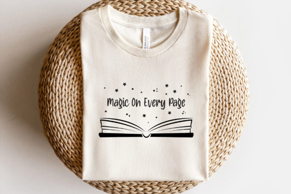 Magic on Every Page Whimsical SVG